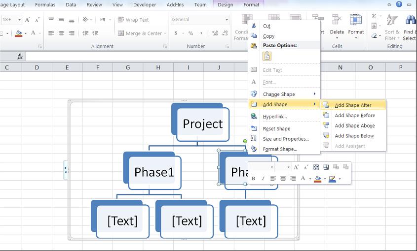 Project Management: Creating Work Breakdown Structure in excel16